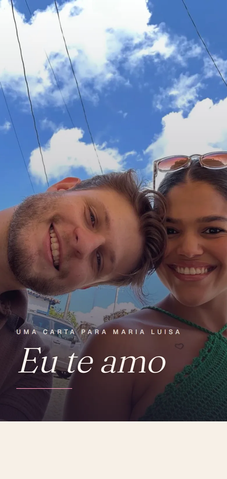 Exemplo de página no estilo Revista